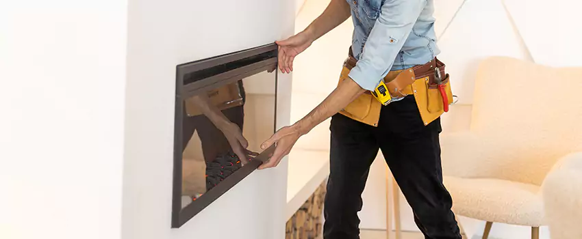 Metal Fireplace Installation in Austin, Minnesota