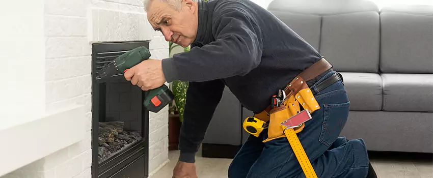 New Indoor Fireplace Installation in Austin, Minnesota