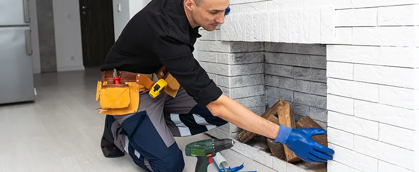 Fireplace Damaged Damper Frame Repair Services in Austin, Minnesota